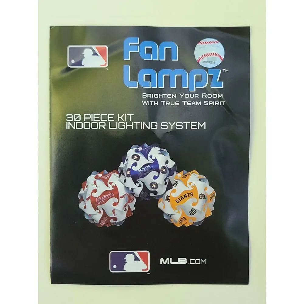 Cardinals‎ Puzzle Lamp Kit w/Light DIY FanLampz Luv A Lamps